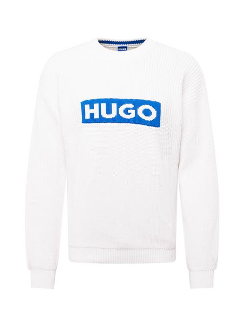 HUGO Pullover 'Seylo'  blå / hvid