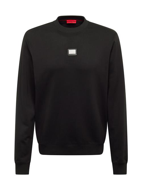 Se HUGO Sweatshirt 'Diragol'  rød / sort ved About You