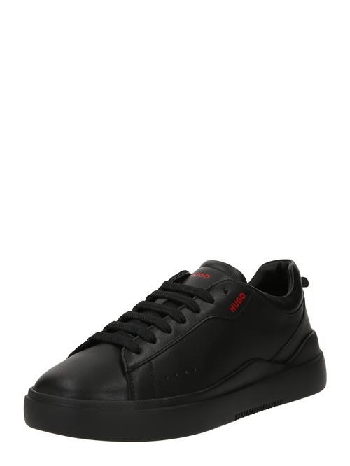 Se HUGO Sneaker low 'Blake'  rød / sort ved About You