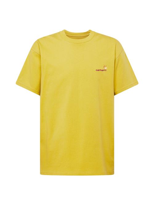 Carhartt WIP Bluser & t-shirts 'American Script'  gul / carminrød