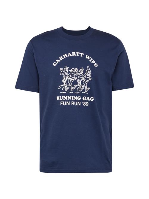 Carhartt WIP Bluser & t-shirts 'Fun Run'  navy / hvid