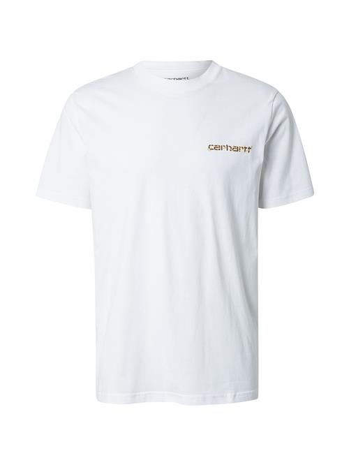 Carhartt WIP Bluser & t-shirts 'Noodle Soup'  røgblå / gul / mørkegrøn / hvid