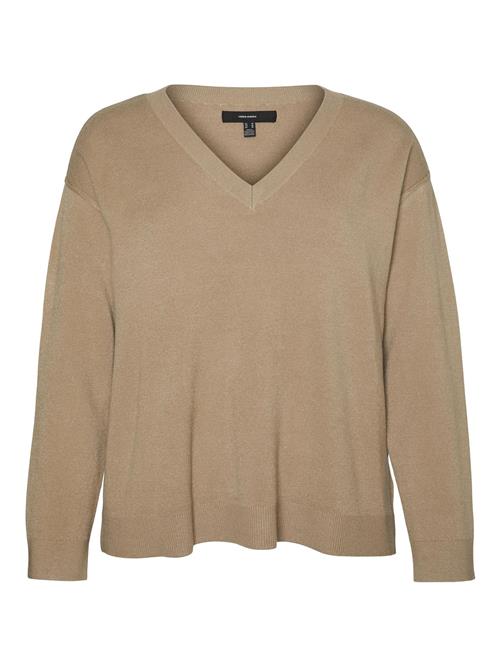 Se Vero Moda Curve Pullover 'VMCGOLD'  brokade ved About You