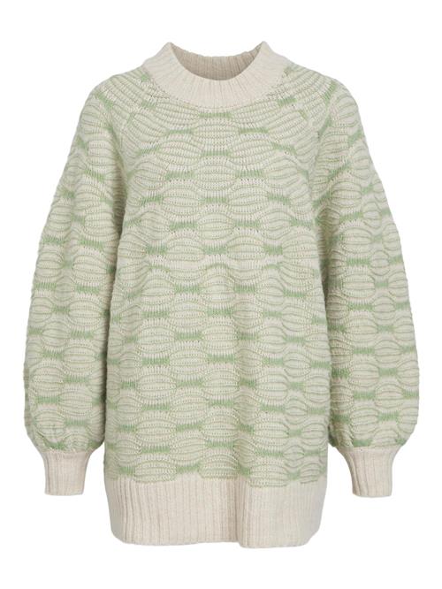 OBJECT Pullover 'INA'  creme / lysegrøn