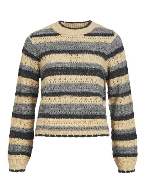 Se OBJECT Pullover 'Saro'  beige / grå-meleret / gran ved About You