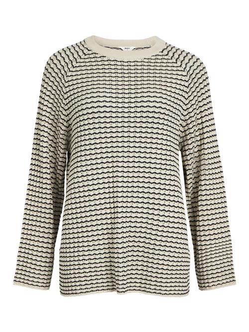 OBJECT Pullover 'ESTER'  beige / sort