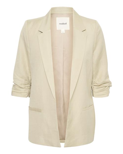 SOAKED IN LUXURY Blazer 'Malia'  lysegrøn