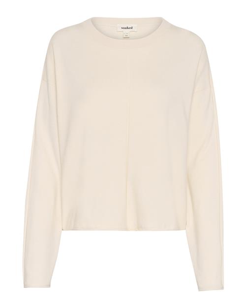 SOAKED IN LUXURY Pullover 'Spina'  creme