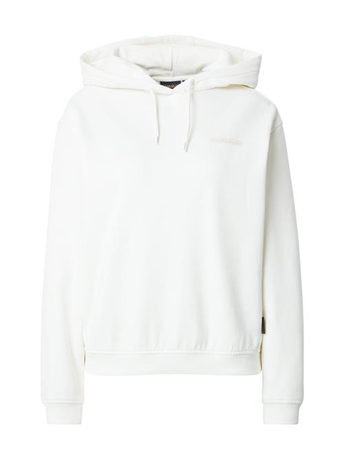 NAPAPIJRI Sweatshirt 'B-BLANCHE'  sand / hvid