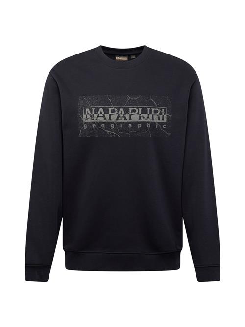 NAPAPIJRI Sweatshirt 'B-ALBULA'  mørkebeige / sort