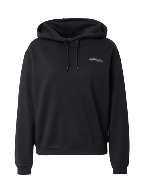 NAPAPIJRI Sweatshirt 'B-BLANCHE'  grå / sort