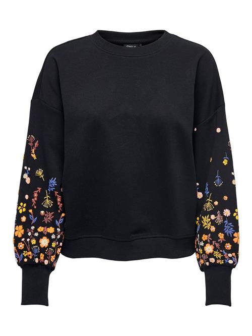 Only Tall Sweatshirt  blandingsfarvet / sort