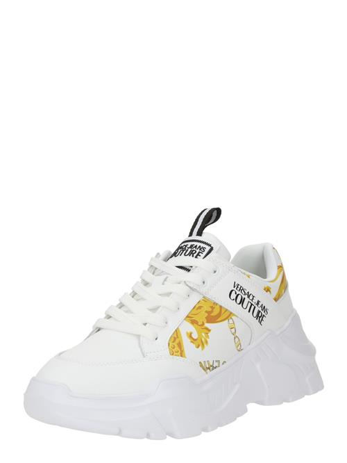 Se Versace Jeans Couture Sneaker low 'FONDO SPEEDTRACK DIS. SC2'  sennep / guld / sort / hvid ved About You