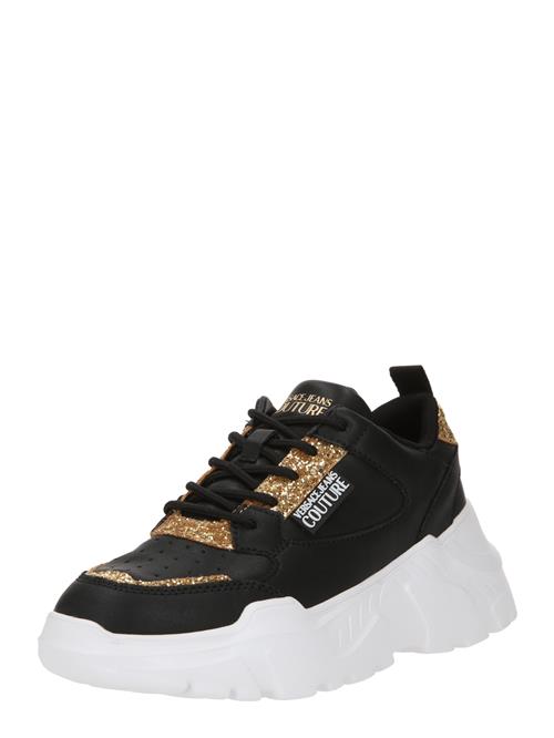 Se Versace Jeans Couture Sneaker low 'FONDO SPEEDTRACK'  guld / sort / hvid ved About You