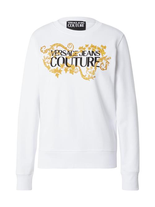 Se Versace Jeans Couture Sweatshirt  gul / mørkegul / sort / hvid ved About You