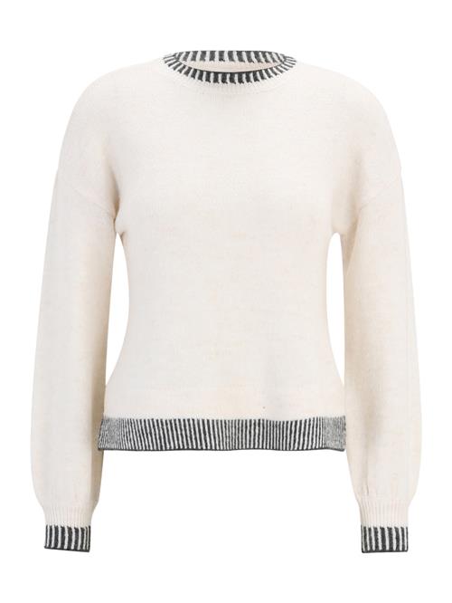 Vila Petite Pullover  mørkegrå / uldhvid