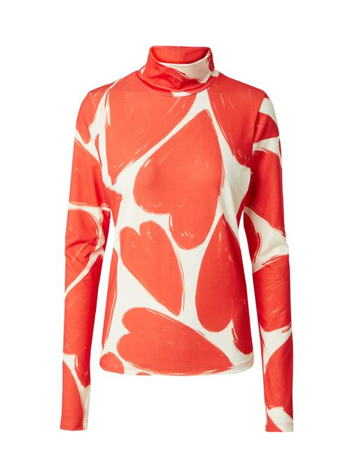 Se Essentiel Antwerp Shirts 'Golobo'  mørkeorange / naturhvid ved About You