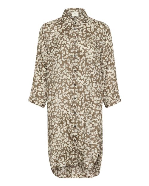 Kaffe Bluse  creme / lysebrun