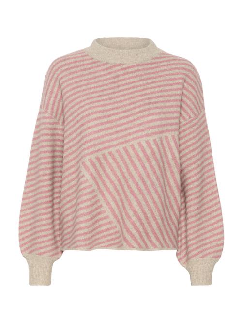 Kaffe Pullover 'Verana'  greige / pink