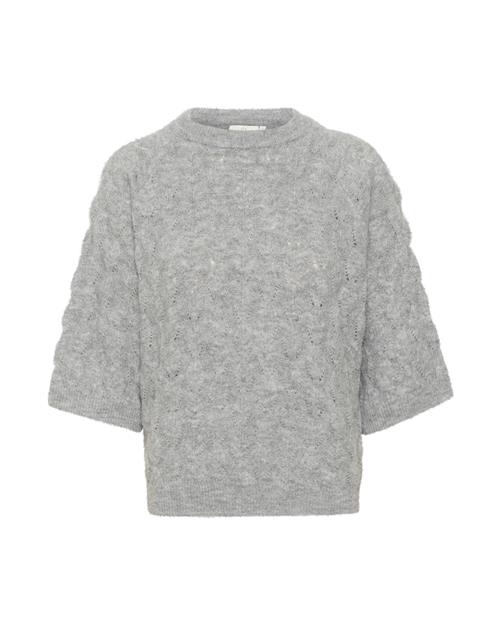 Kaffe Pullover 'malene'  grå-meleret