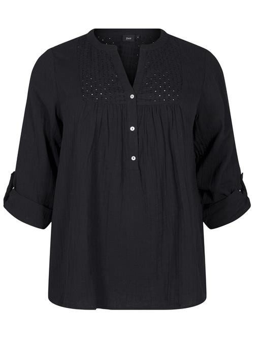 Zizzi Bluse 'VVIVU'  sort