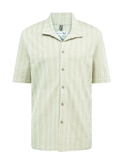 Fat Moose Skjorte 'Hazy'  khaki / pastelgrøn