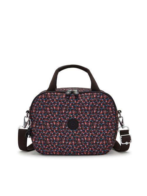 KIPLING Skuldertaske 'PALMBEACH'  blå / brun / pink / sort