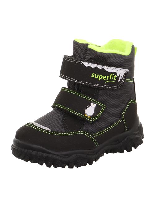 SUPERFIT Snowboots 'HUSKY1'  lime / sort / hvid