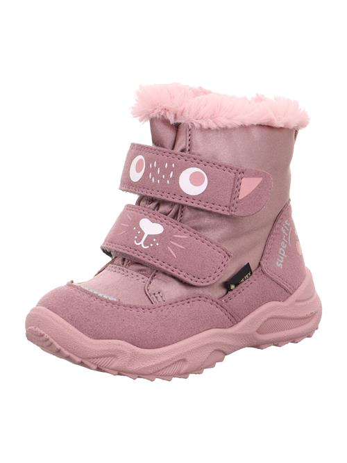 Se SUPERFIT Snowboots 'GLACIER'  lysegrå / pink / lyserød / hvid ved About You