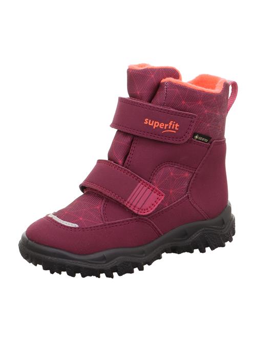 SUPERFIT Snowboots 'HUSKY'  orange / laks / vinrød