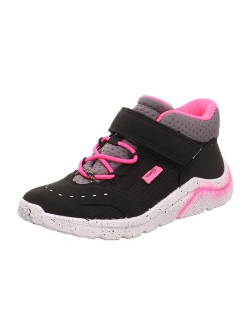 Se SUPERFIT Sneakers 'KICKS'  grå / lys pink / sort ved About You