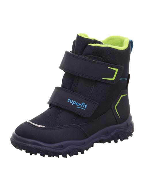 SUPERFIT Snowboots 'Husky'  navy / azur / æble