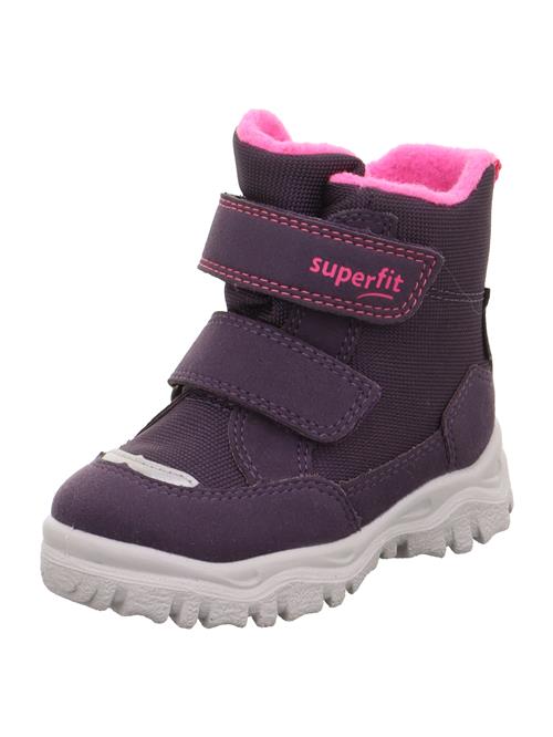 SUPERFIT Snowboots 'HUSKY1'  grå / brombær / pink