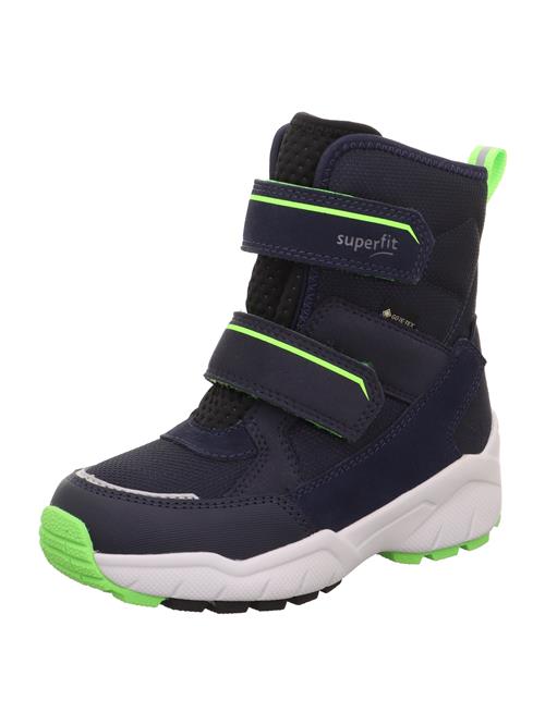 Se SUPERFIT Snowboots 'CULUSUK 2.0'  navy / neongrøn ved About You