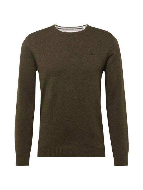 s.Oliver Pullover  mørkegrøn