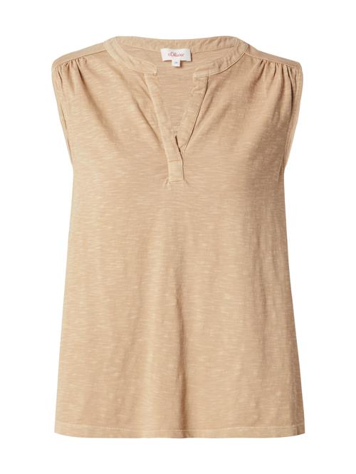 s.Oliver Bluse  mørkebeige