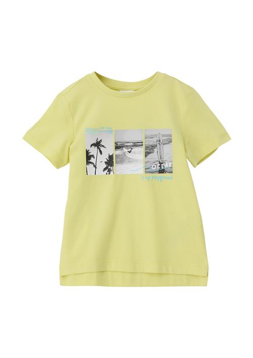 Se s.Oliver Shirts  blå / citron / grå / hvid ved About You