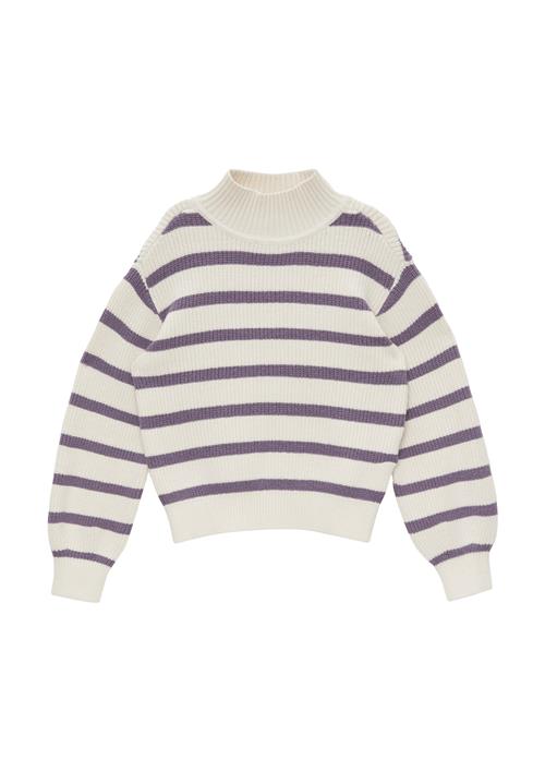 s.Oliver Pullover  beige / mørkelilla