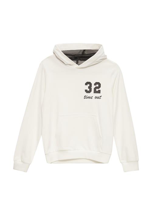 Se s.Oliver Sweatshirt  creme / sort ved About You