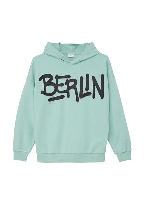 s.Oliver Sweatshirt  mint / sort