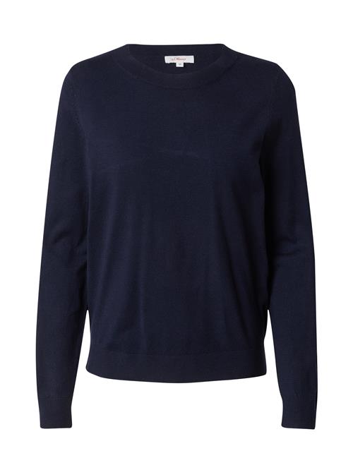 Se s.Oliver Pullover  natblå ved About You