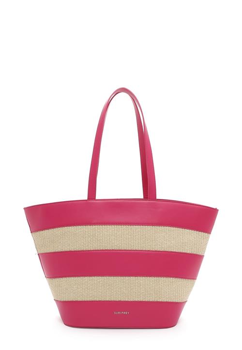 Se Suri Frey Shopper 'Bailey'  beige / pink ved About You