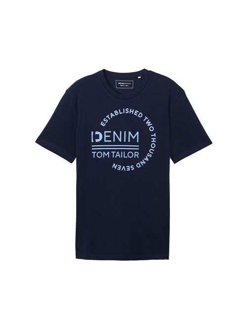 TOM TAILOR DENIM Bluser & t-shirts  marin / himmelblå