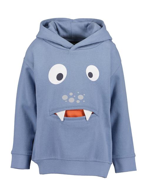 BLUE SEVEN Sweatshirt  himmelblå / mørkeorange / sort / hvid