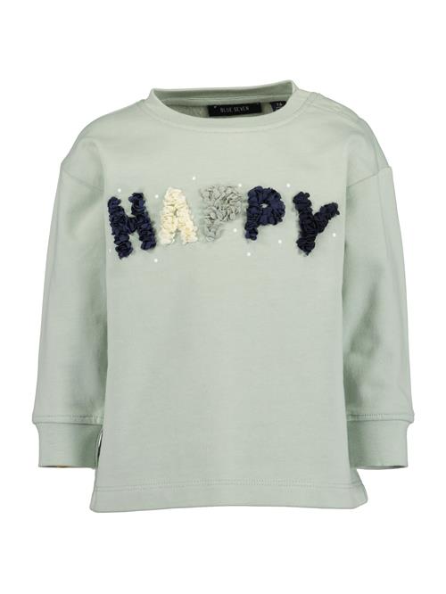 Se BLUE SEVEN Sweatshirt  elfenben / navy / mint ved About You