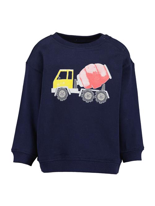 BLUE SEVEN Sweatshirt  natblå / gul / grå / melon