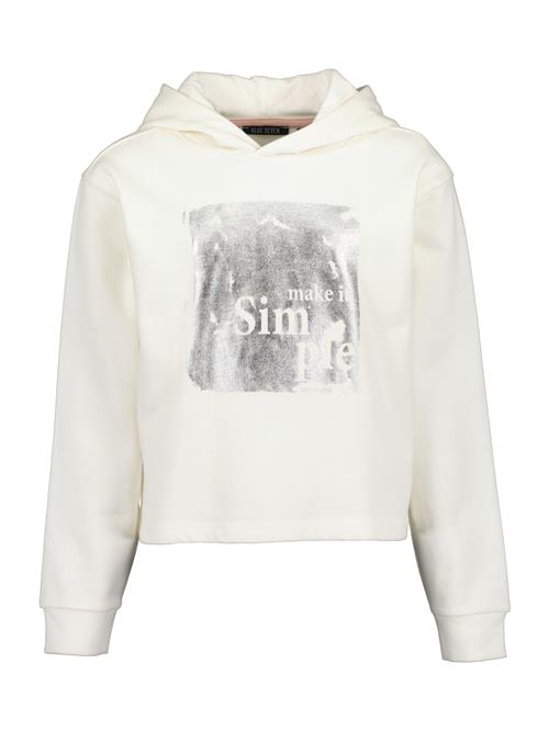 Se BLUE SEVEN Sweatshirt  grå / offwhite ved About You