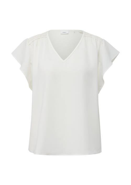 Se s.Oliver BLACK LABEL Bluse  offwhite ved About You