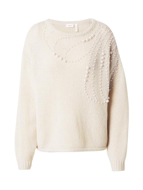 s.Oliver BLACK LABEL Pullover  creme / perlehvid