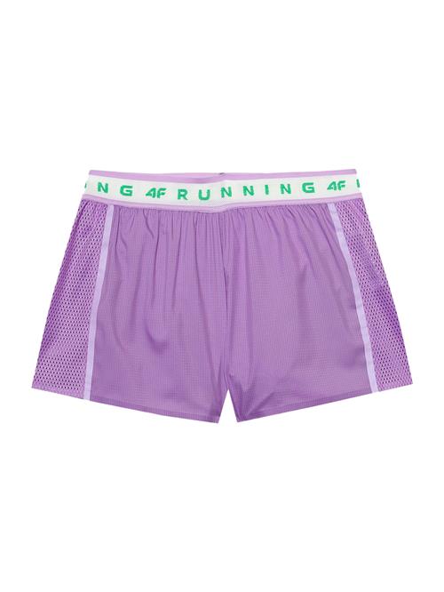 4F Sportsbukser  grøn / violetblå / hvid